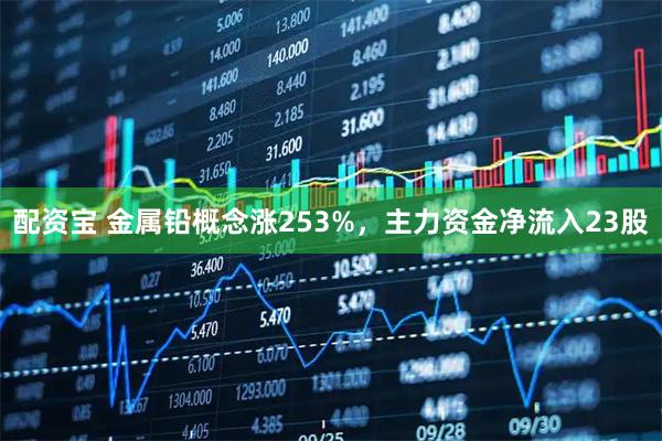 配资宝 金属铅概念涨253%，主力资金净流入23股